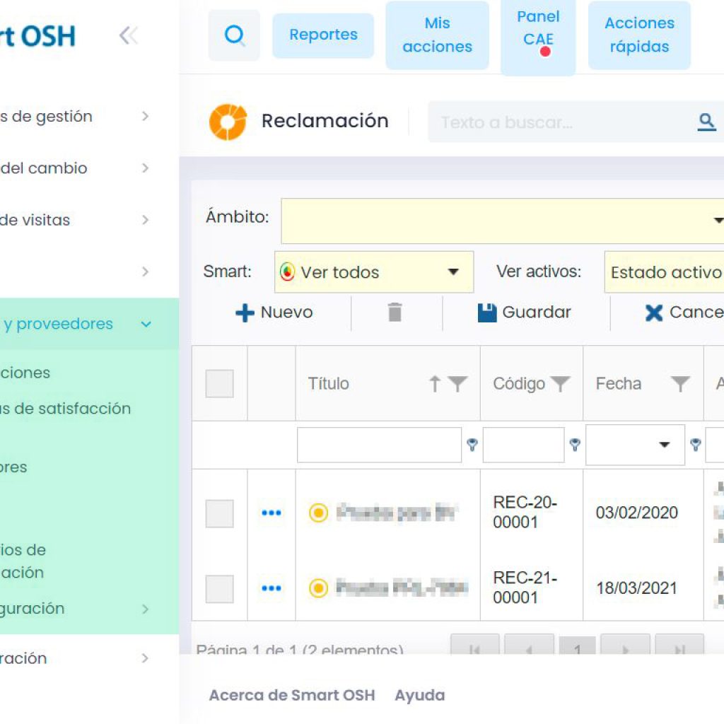 Nuevo servicio_Clientes y proveedores