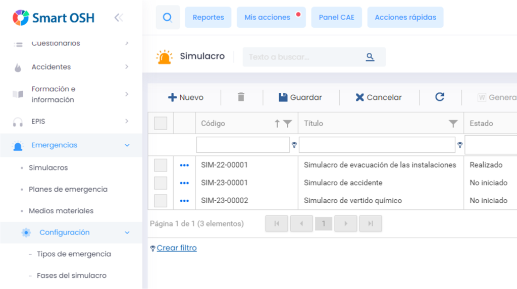 Emergencias